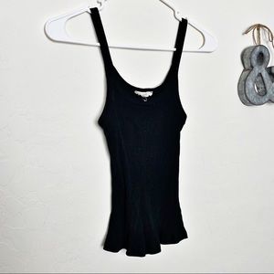 La Miel Women’s Black Cropped Tank